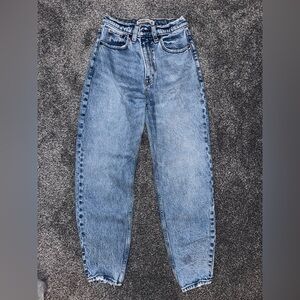 Abercrombie & Fitch Light Blue High Rise Jeans